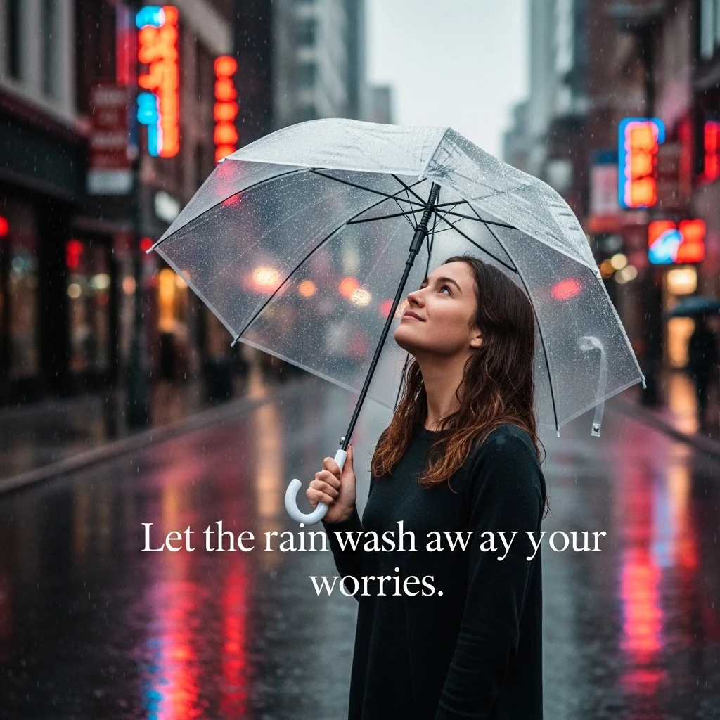 Inspirational Rain Captions for Instagram