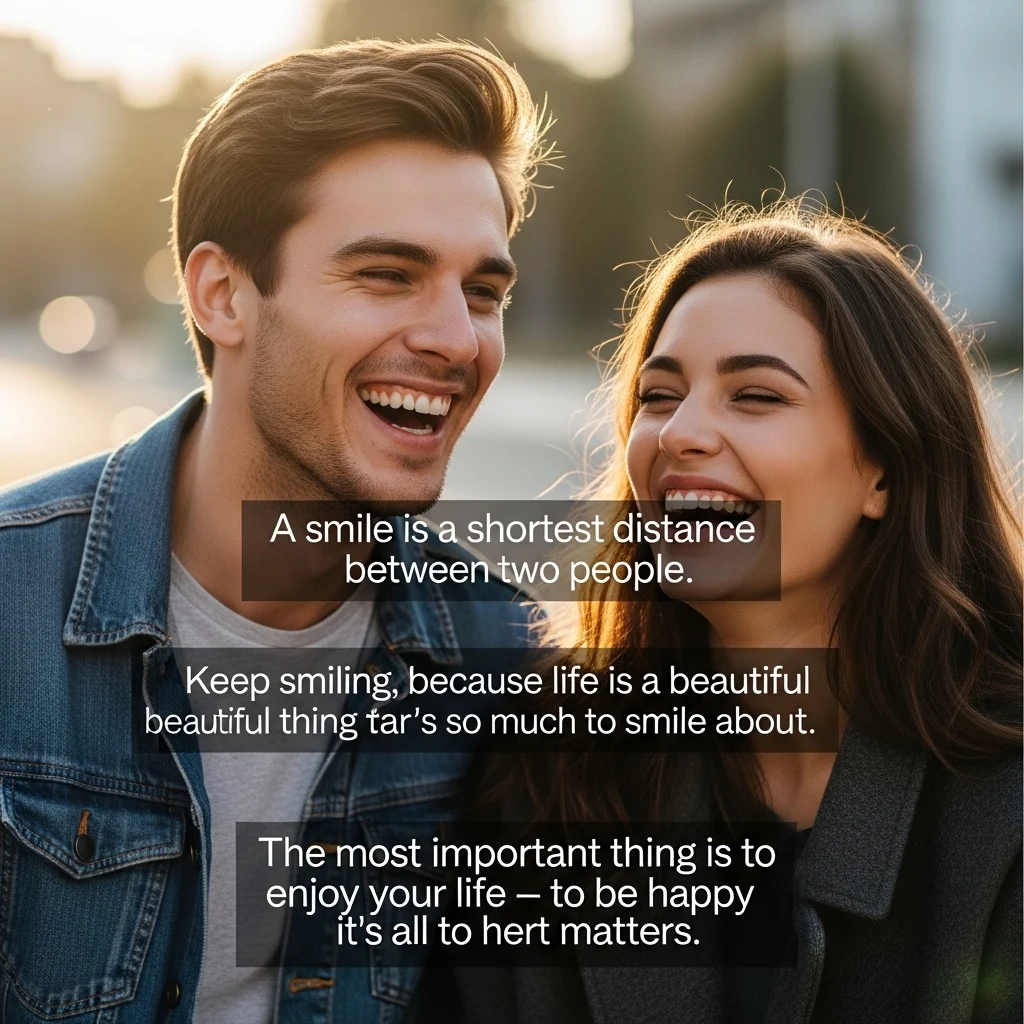 Inspirational Smile Captions