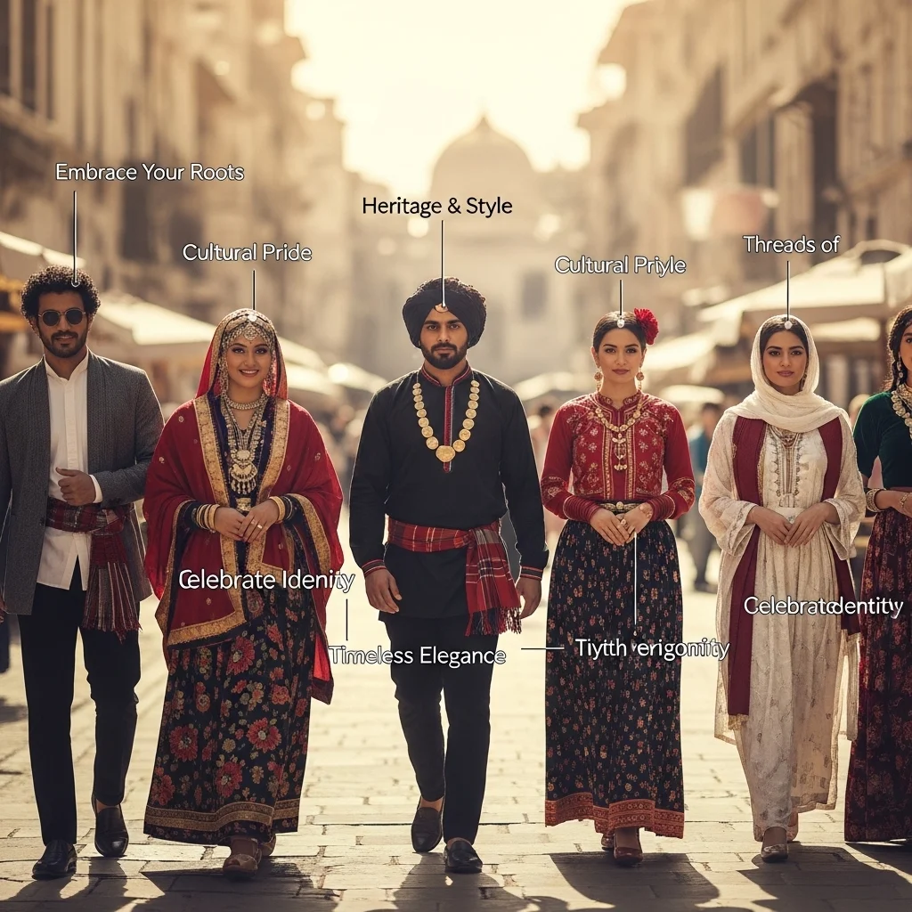 Inspirational Traditional Wear Captions for Instagram