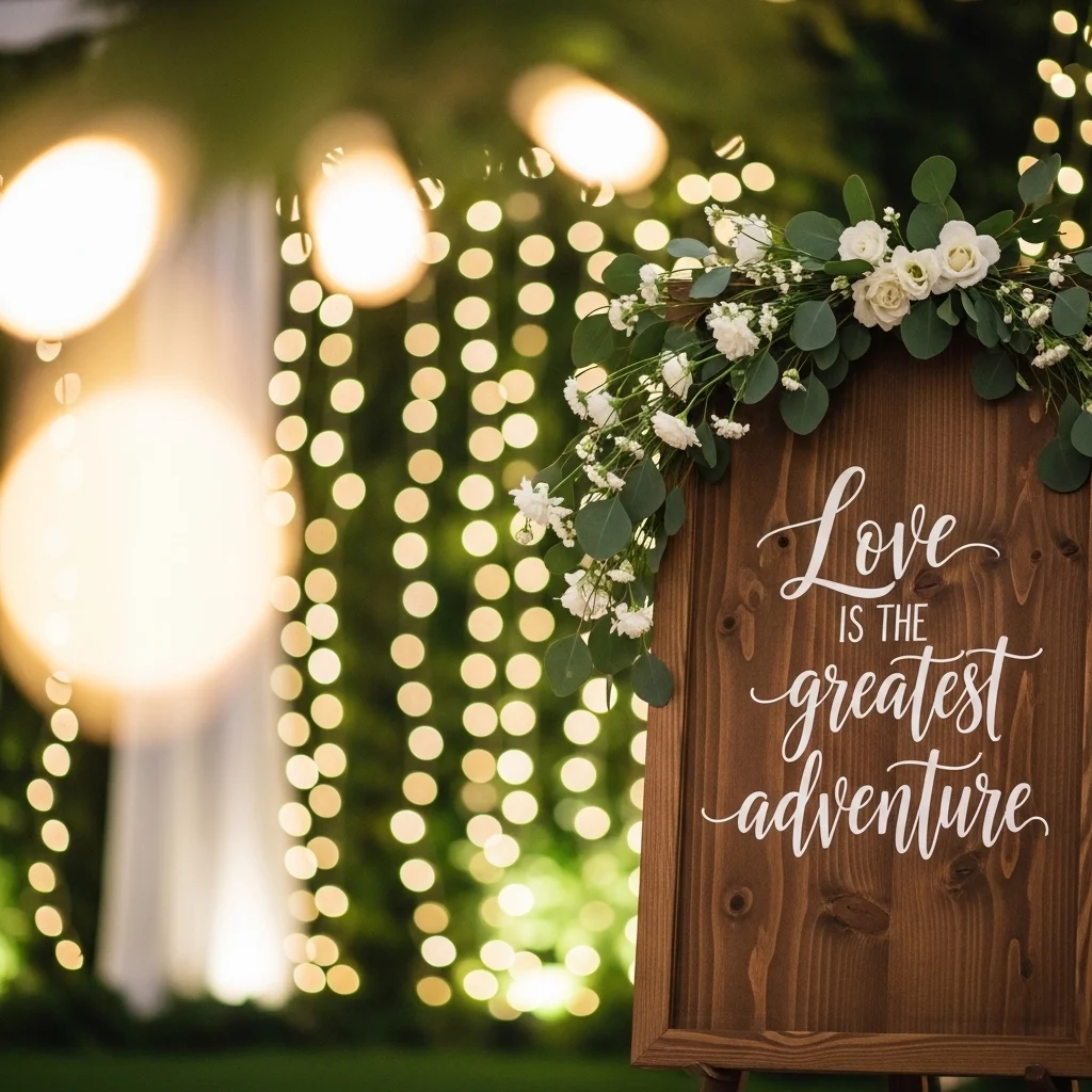Inspirational Wedding Vibes Captions