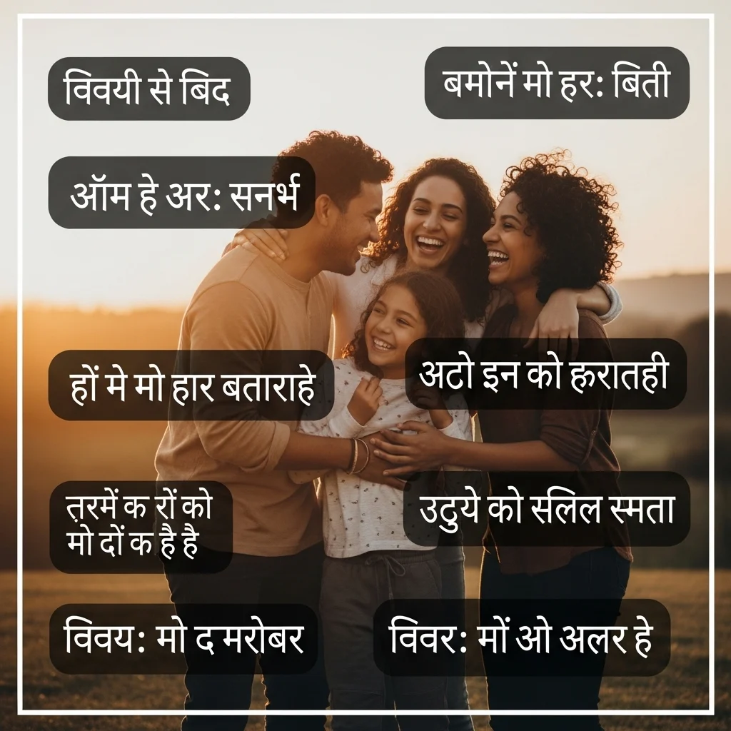 Love and Family Attitude Captions in Hindi