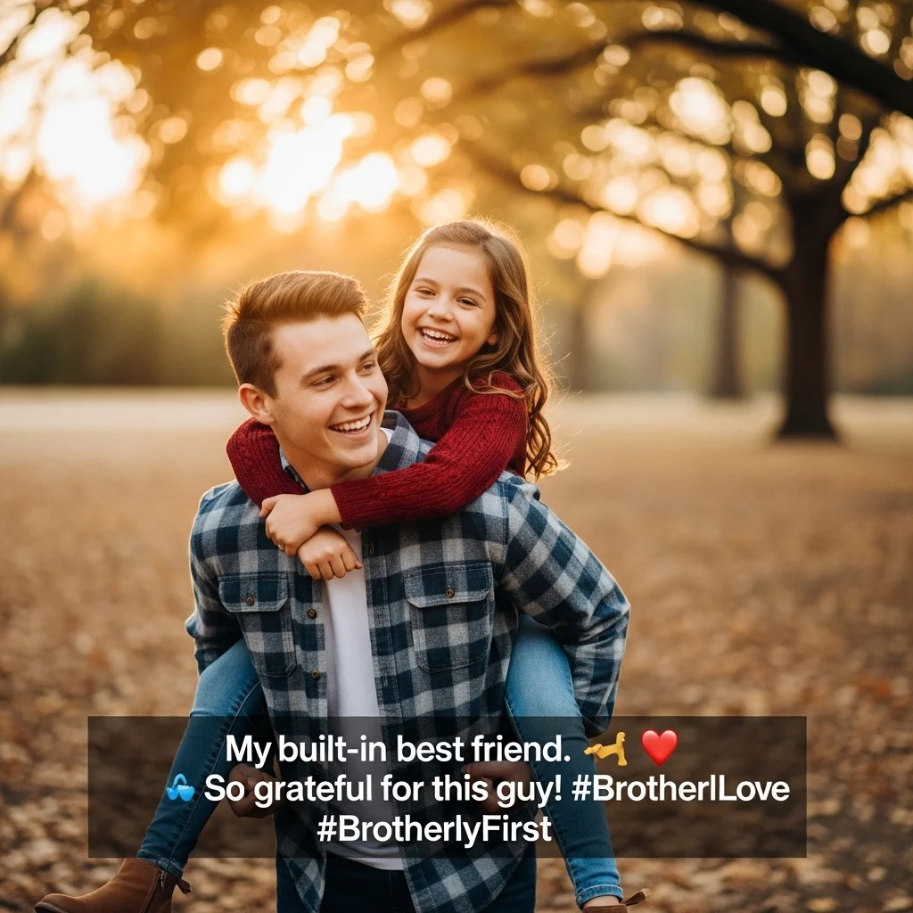 Love and Family Brother Captions for Instagram
