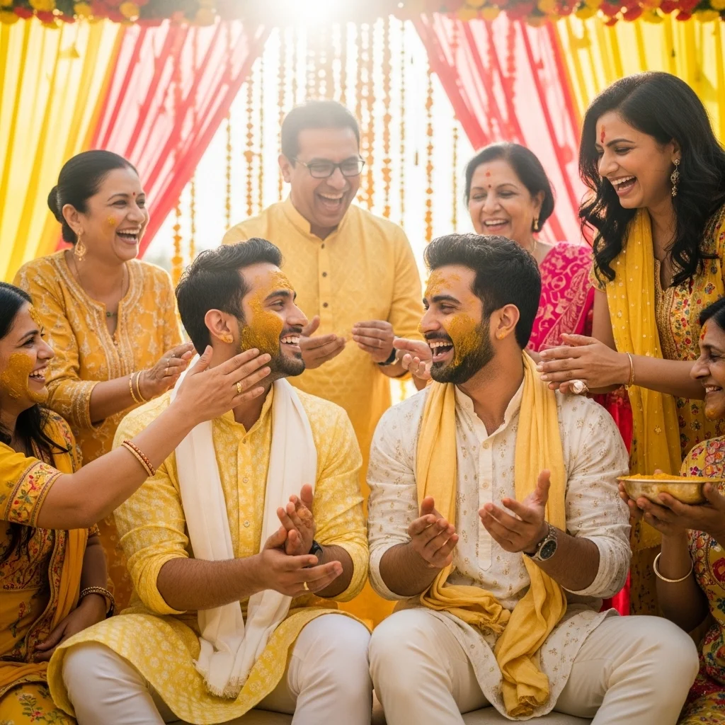 Love & Family Haldi Captions for Instagram