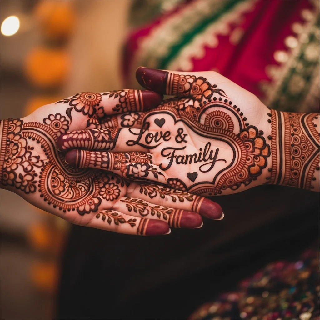 Love and Family Mehndi Captions for Instagram