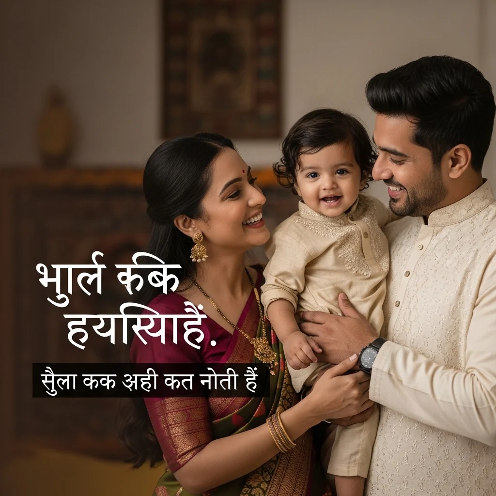 Love and Family Saree Captions in Hindi