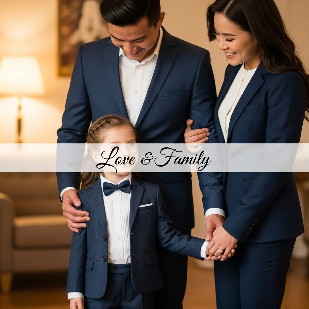 Love & Family Suit Captions for Instagram for Girl