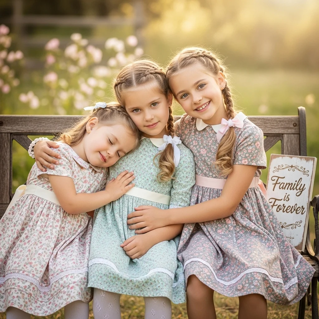 Love and Family Traditional Captions for Girls