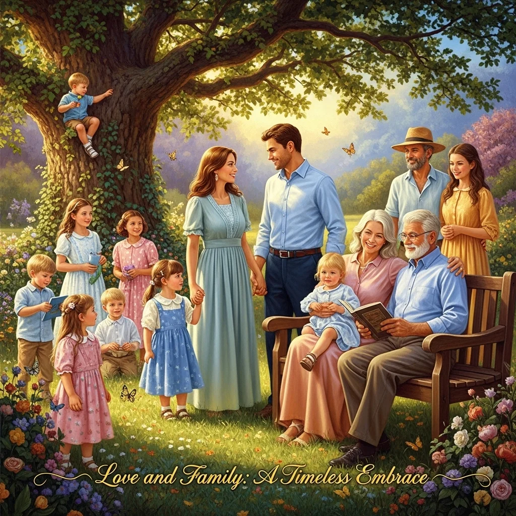 Love and Family Traditional Captions