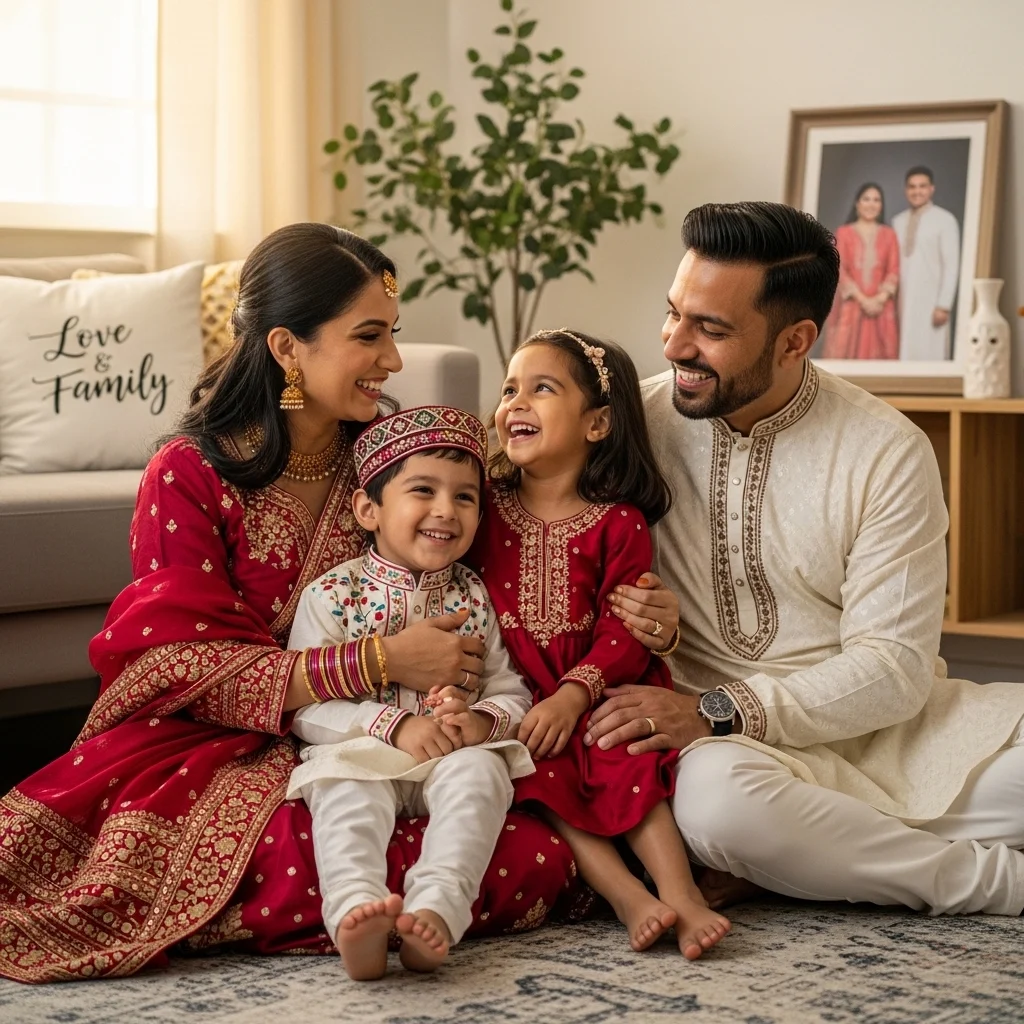 Love & Family Traditional Wear Captions for Instagram