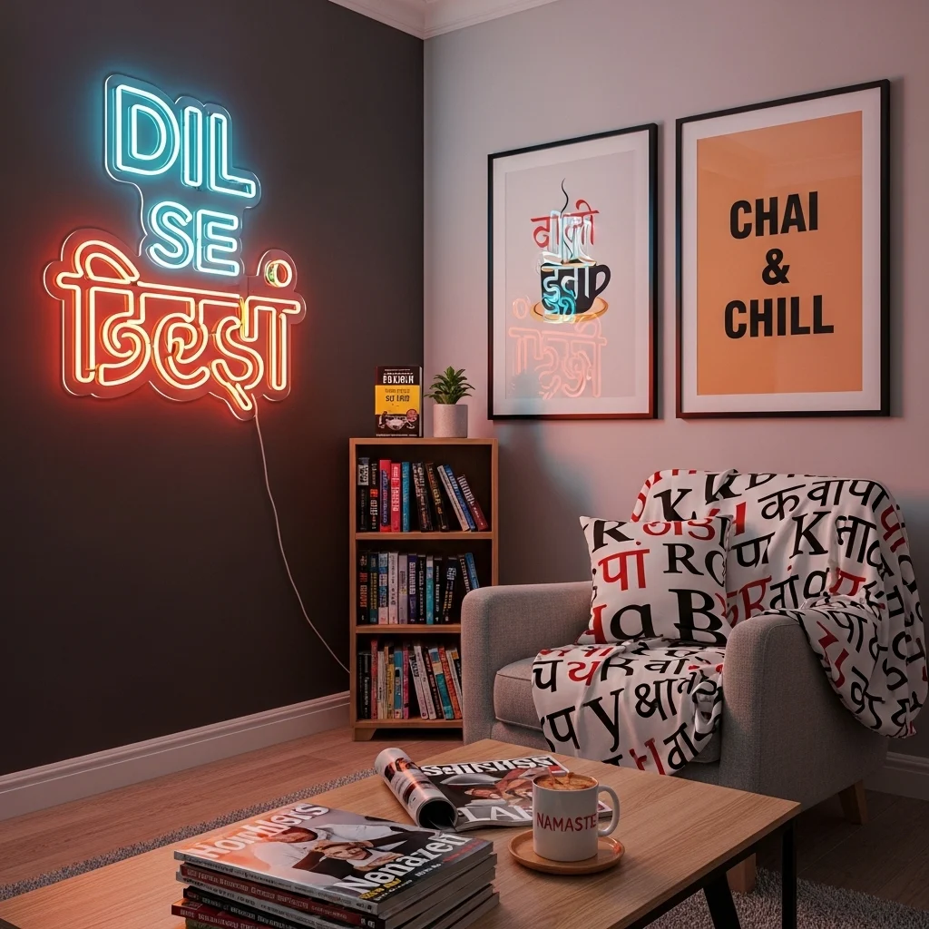 Mix Hindi with Hinglish for Modern Vibes