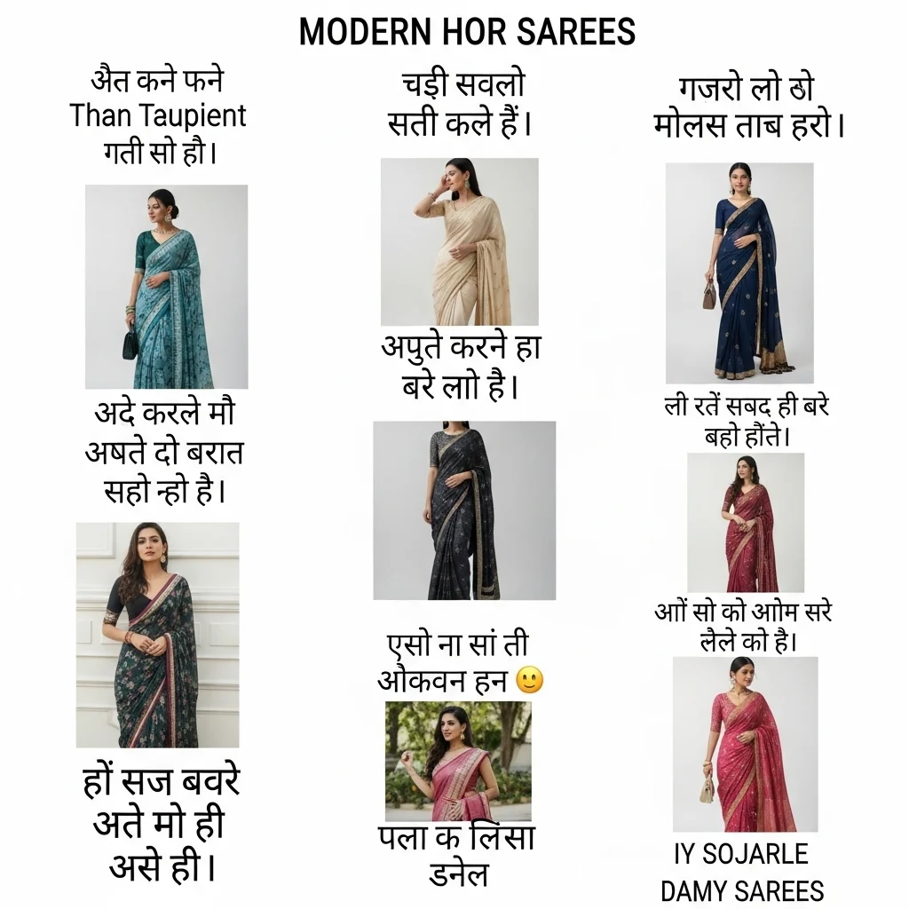 Modern and Trendy Saree Captions in Hindi