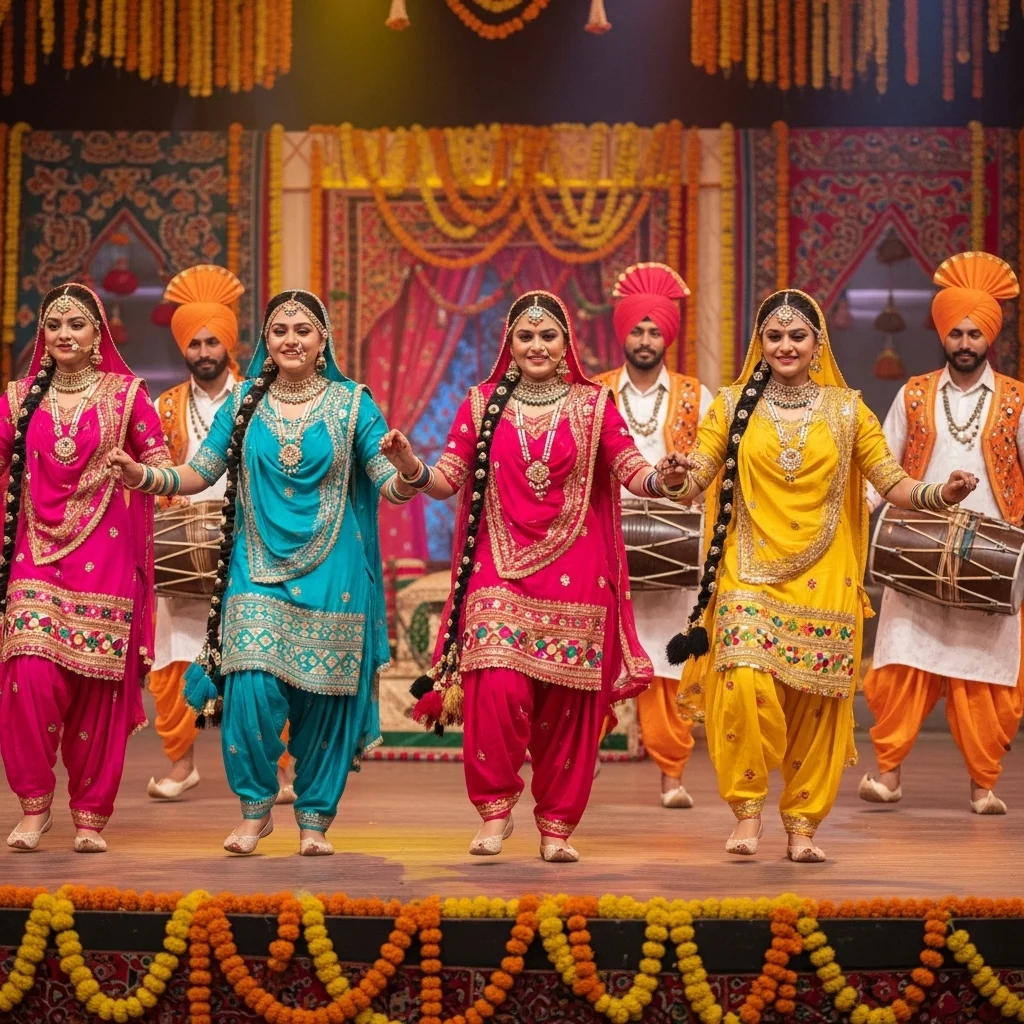 Punjabi Traditional Outfit Captions