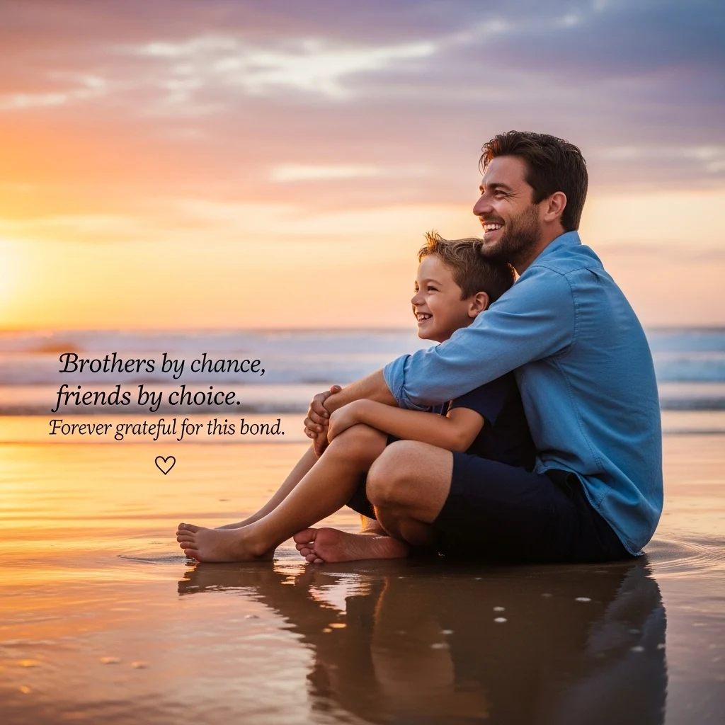 Short Brother Captions for Instagram