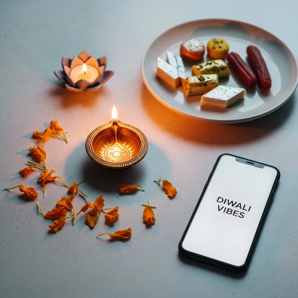 Short Diwali Captions for Instagram (Minimal & Trendy)
