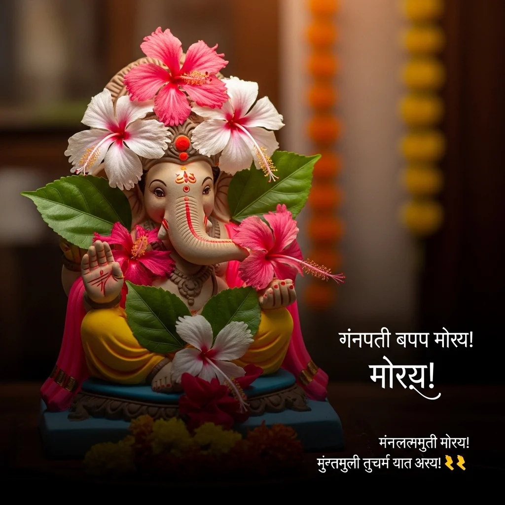 ЁЯМ╕ Short Ganpati Captions for Instagram Marathi