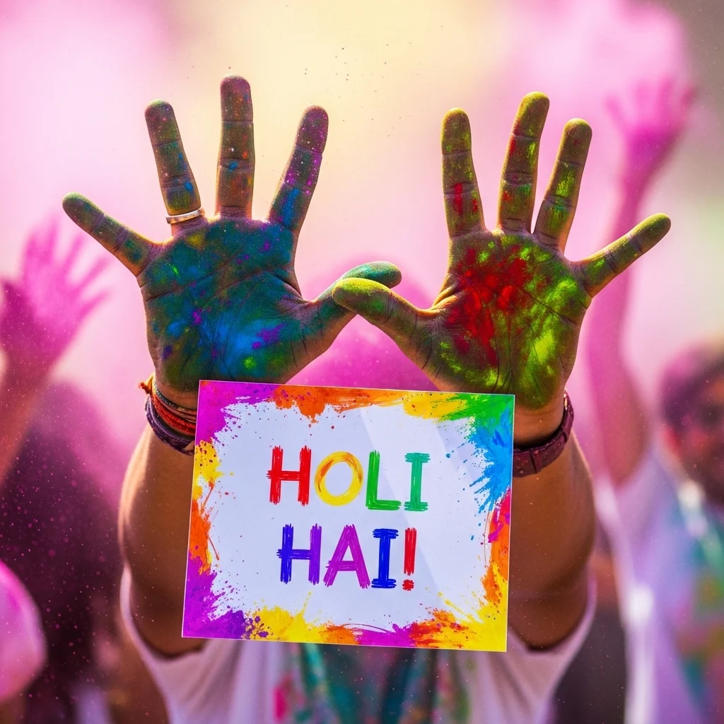 Short Holi Captions for Instagram