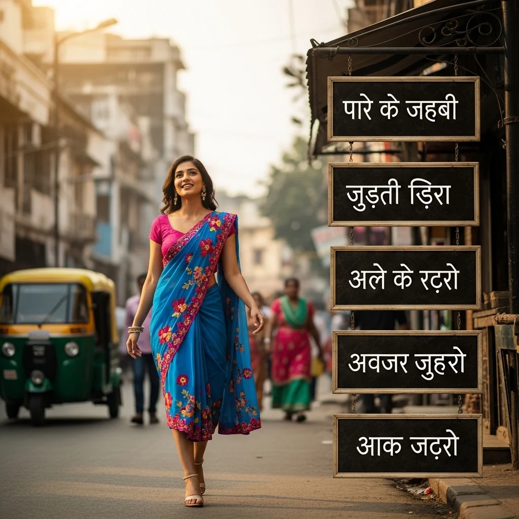 Short Saree Captions in Hindi