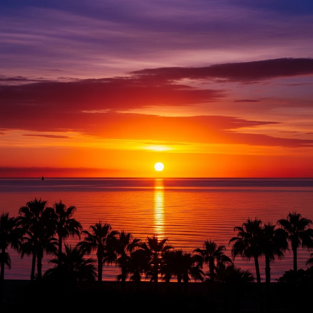 Short Sunset Captions