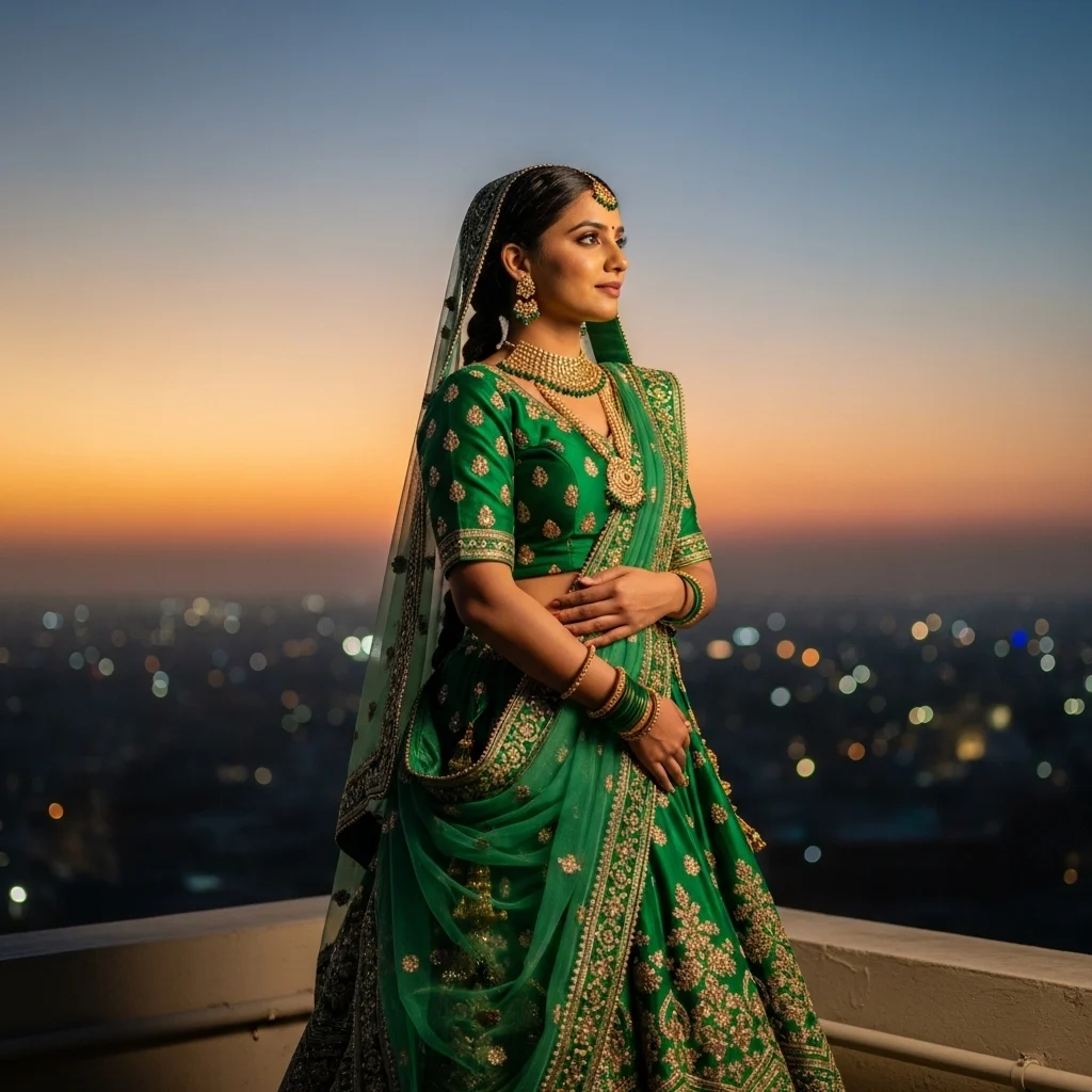 Traditional Outfit Alone Captions for Instagram