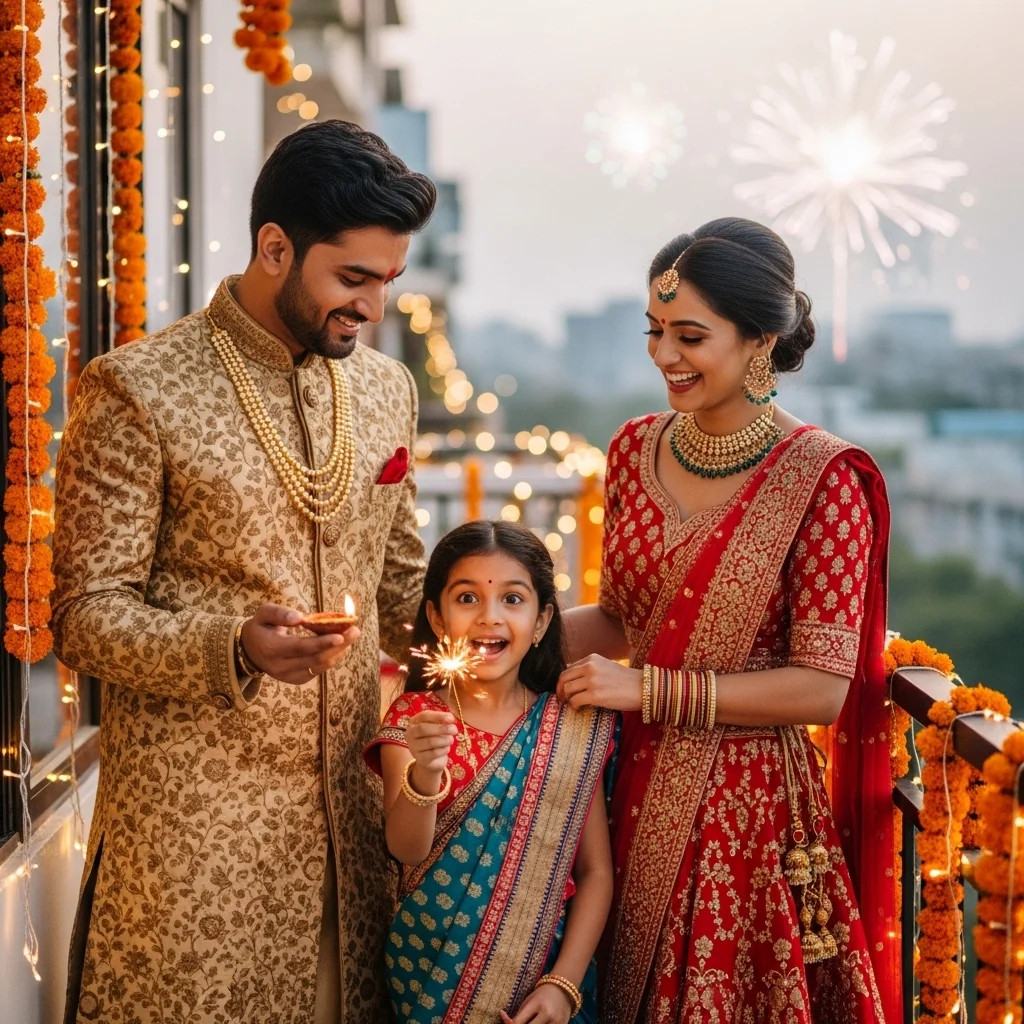 Traditional Outfit Captions (Festive Special)