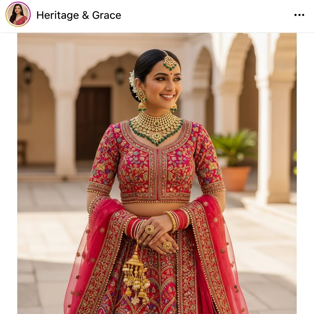 Traditional Outfit Captions for Instagram
