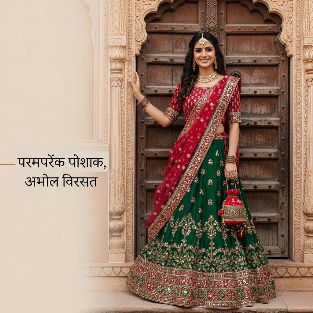 Traditional Outfit Hindi Captions for Instagram