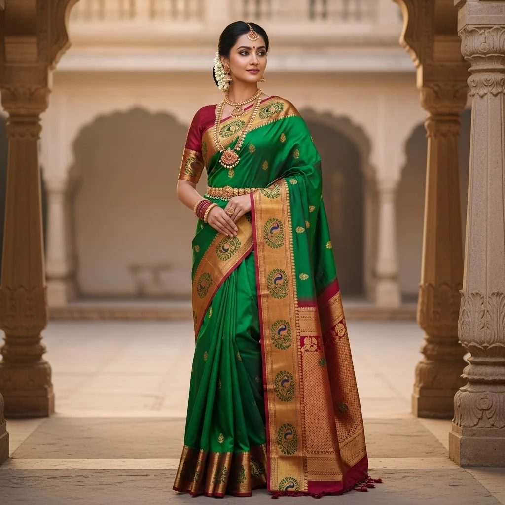Traditional Outfit Saree Captions