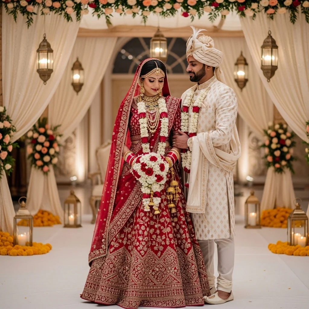 Traditional Outfit Wedding Captions