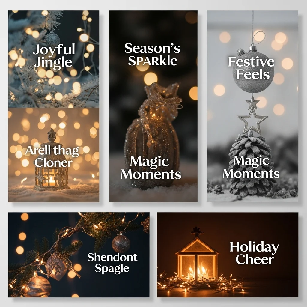 Trendy & Modern Captions for Festive Reels
