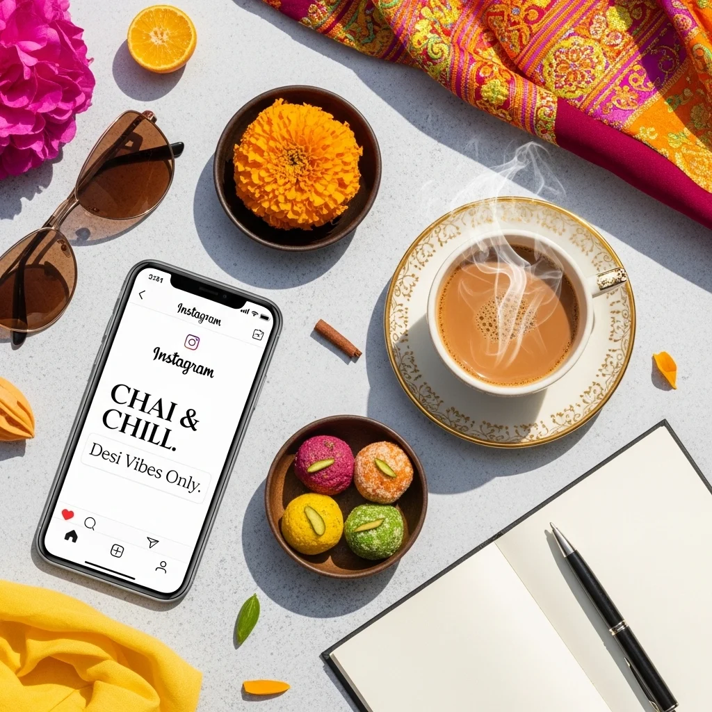 Trendy & Modern Desi Captions for Instagram