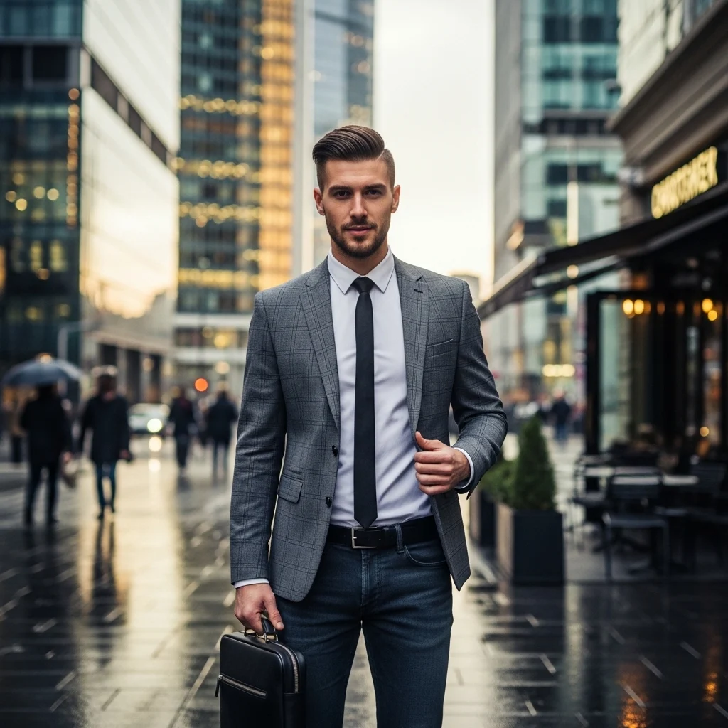 Trendy & Modern Suit Captions