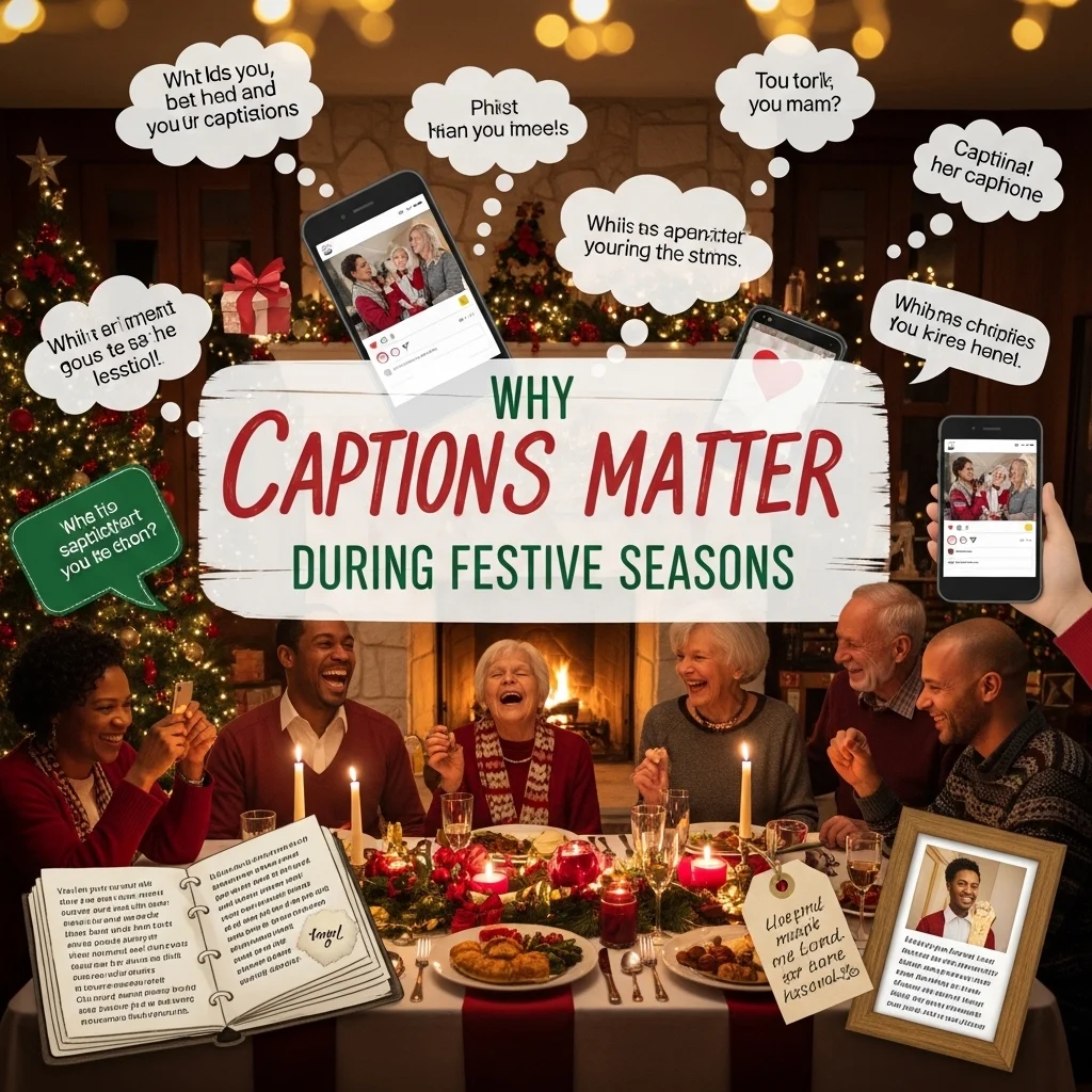 Why Captions Matter During Festive Seasons