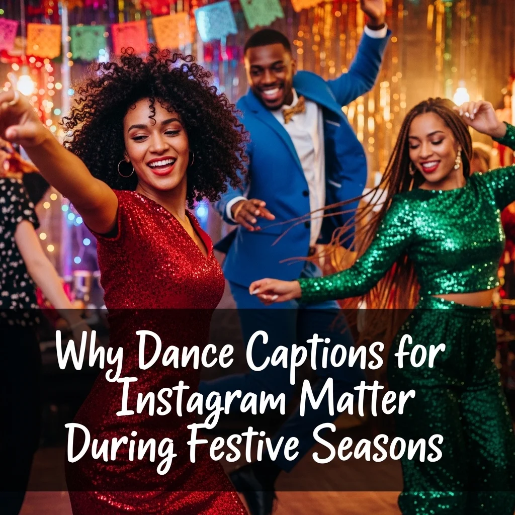 Why Dance Captions for Instagram Matter During Festive Seasons