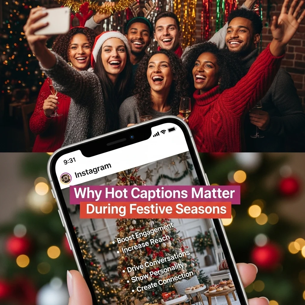 Why Hot Captions for Instagram Matter During Festive Seasons