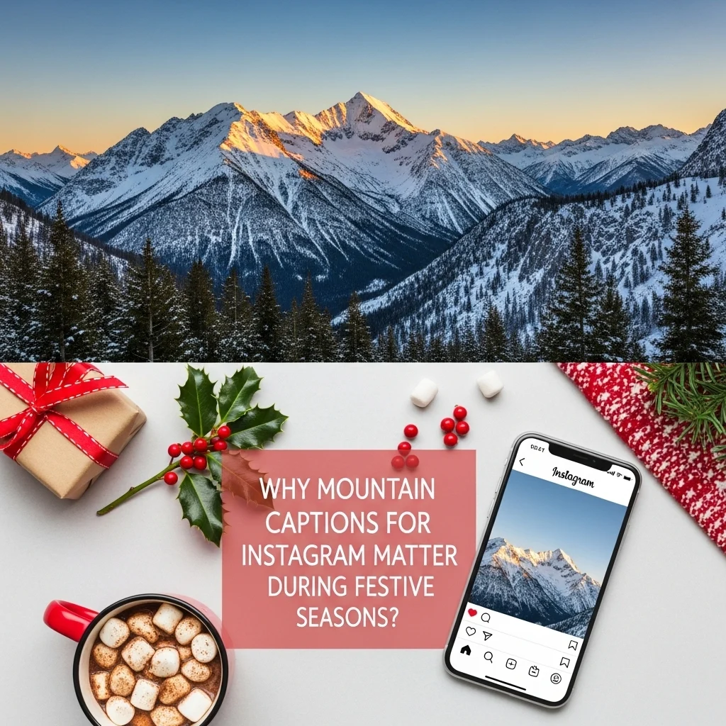 Why Mountain Captions for Instagram Matter During Festive Seasons