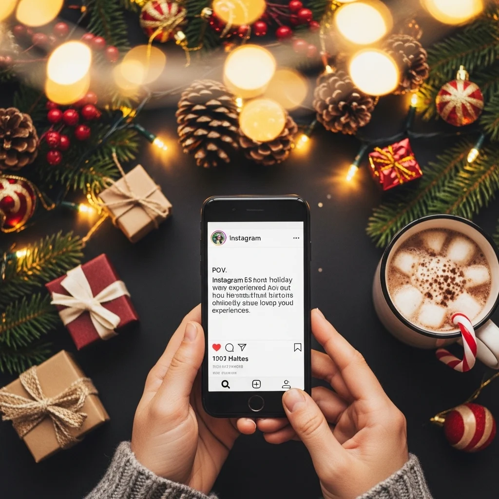 Why POV Captions for Instagram Work So Well During Festive Seasons