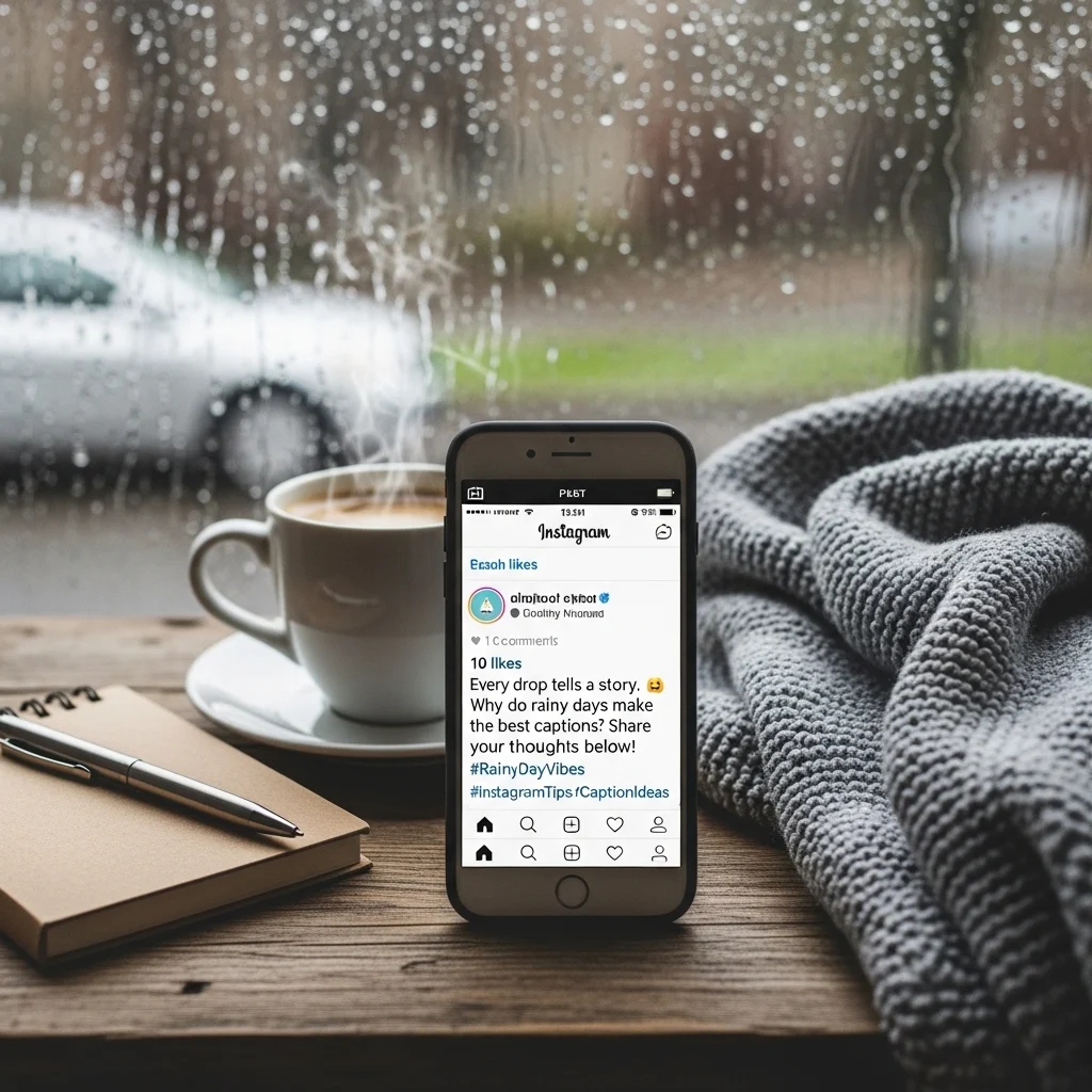 Why Rain Captions Matter for Instagram Engagement