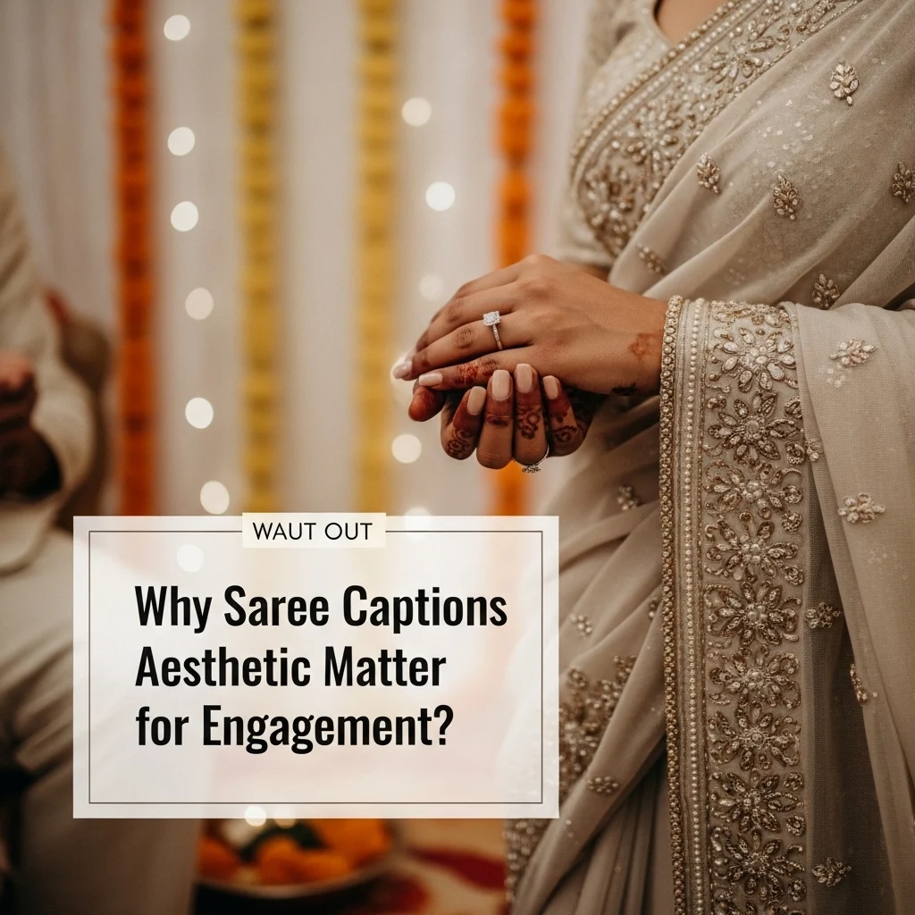 Why Saree Captions Aesthetic Matter for Engagement