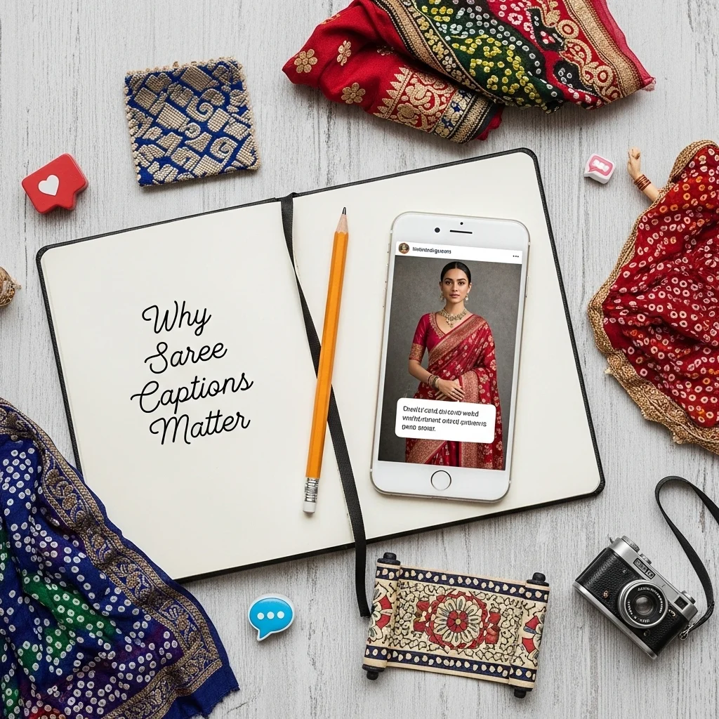 Why Saree Captions Matter for Instagram Engagement