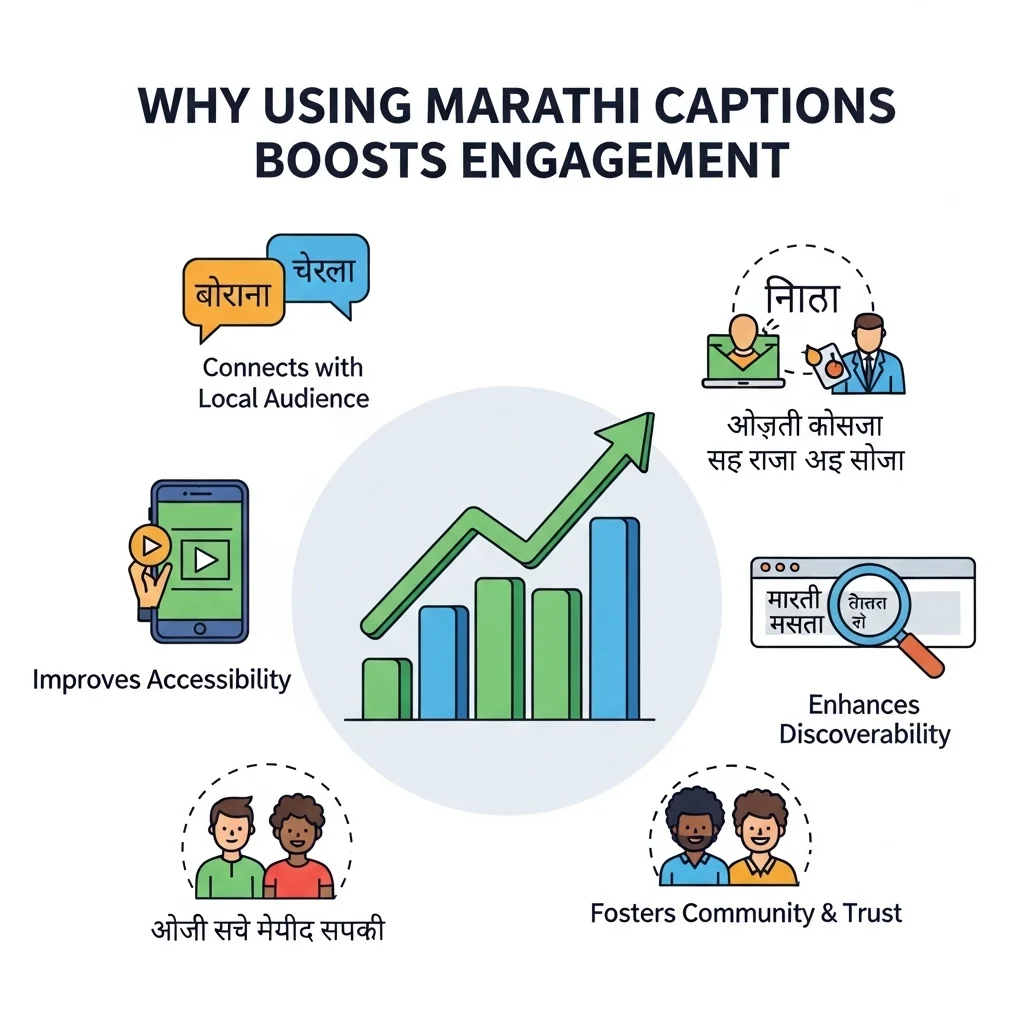 Why Using Marathi Captions Boosts Engagement