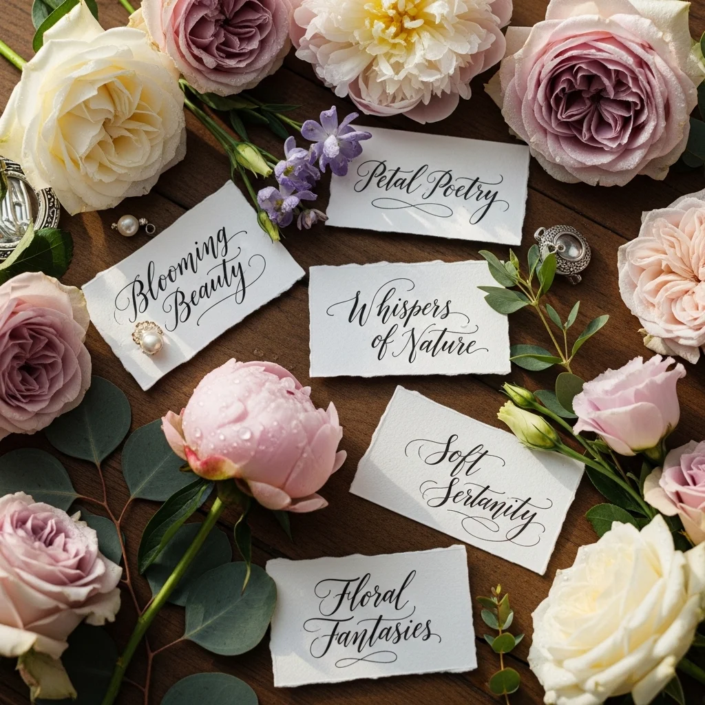 Aesthetic Flower Captions