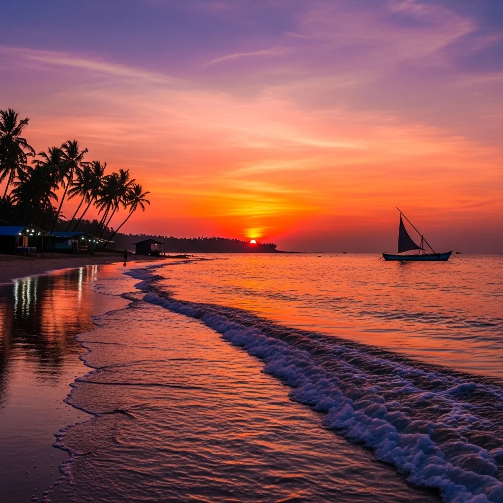 Aesthetic Goa Captions