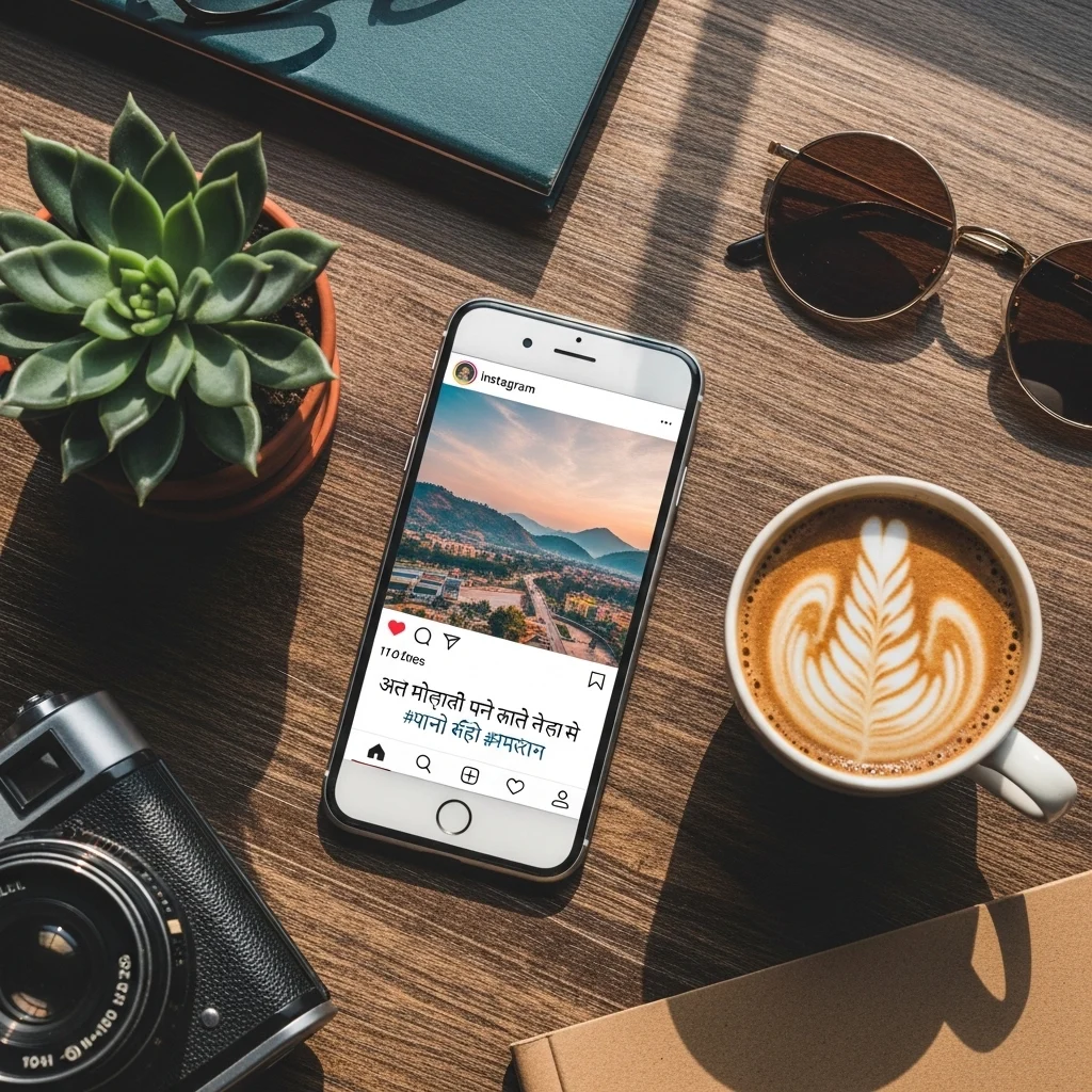 Aesthetic Instagram Captions Hindi