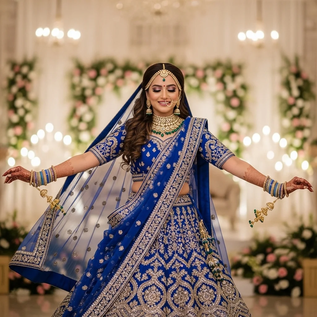 Aesthetic Lehenga Captions for Instagram