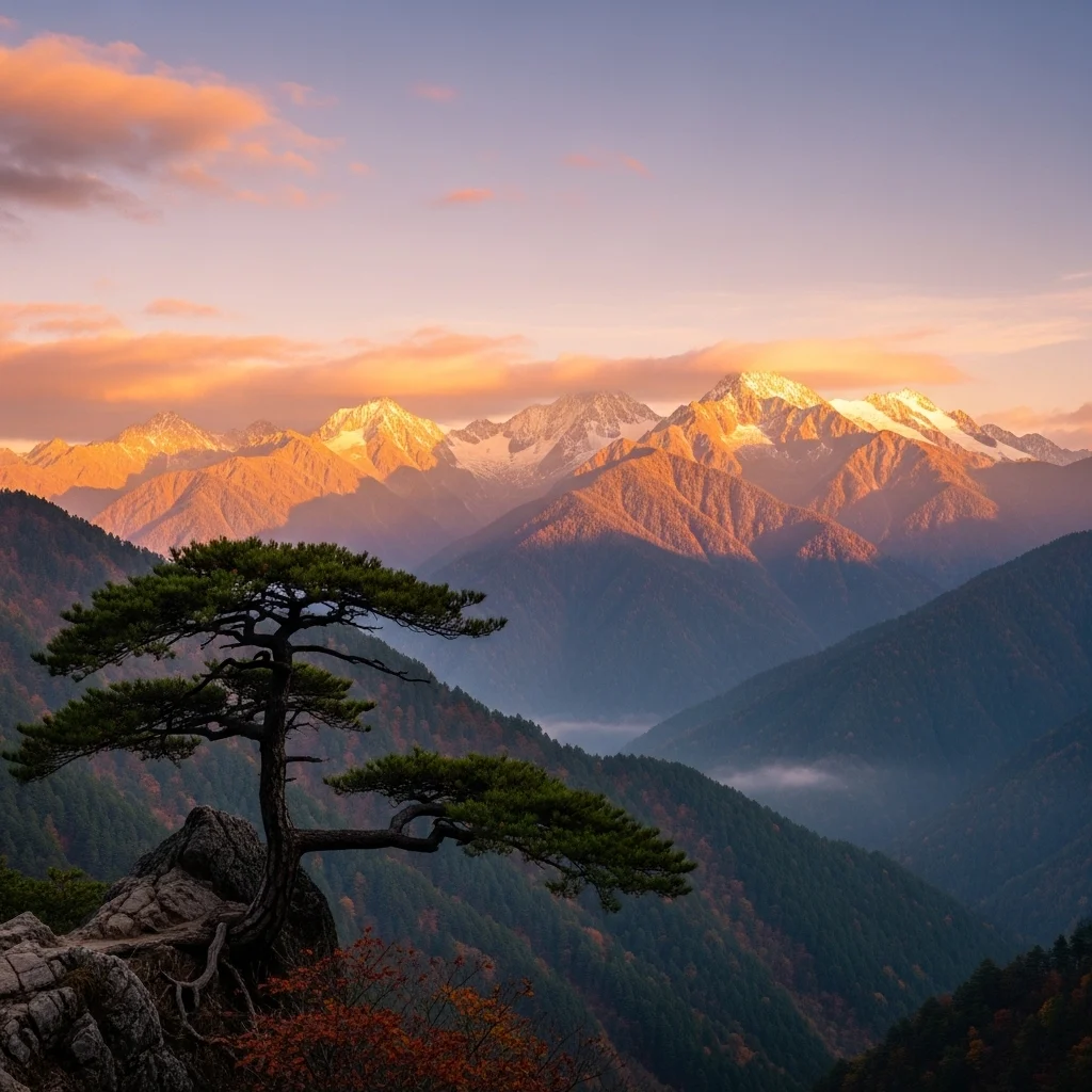 Aesthetic Mountain Captions