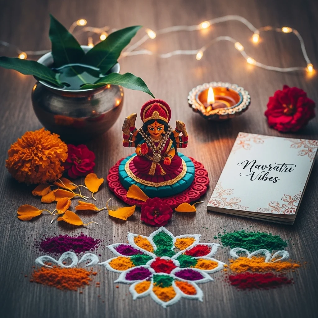 Aesthetic Short Navratri Captions for Instagram