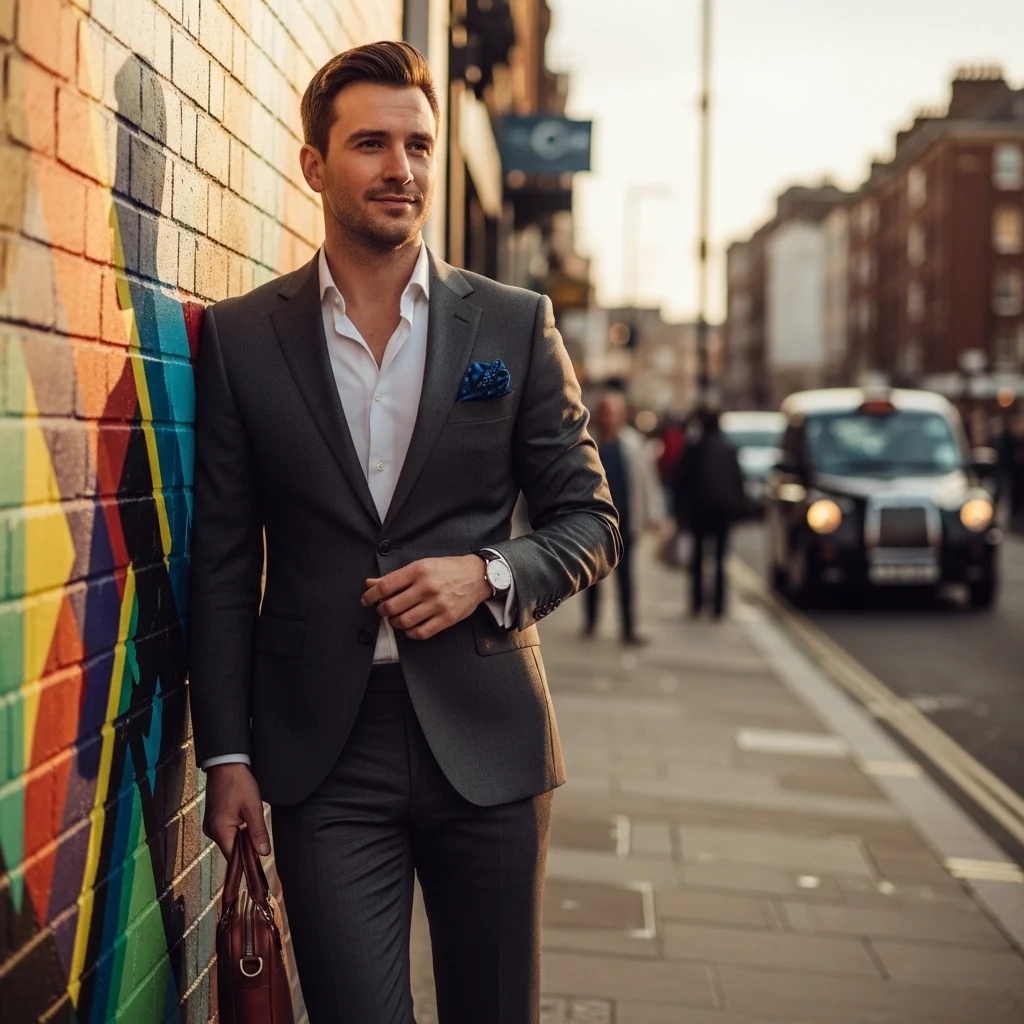 Aesthetic Suit Captions for Instagram