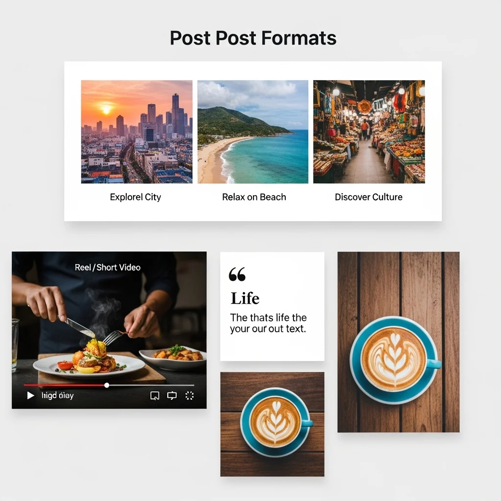 Caption Ideas Based on Post Formats