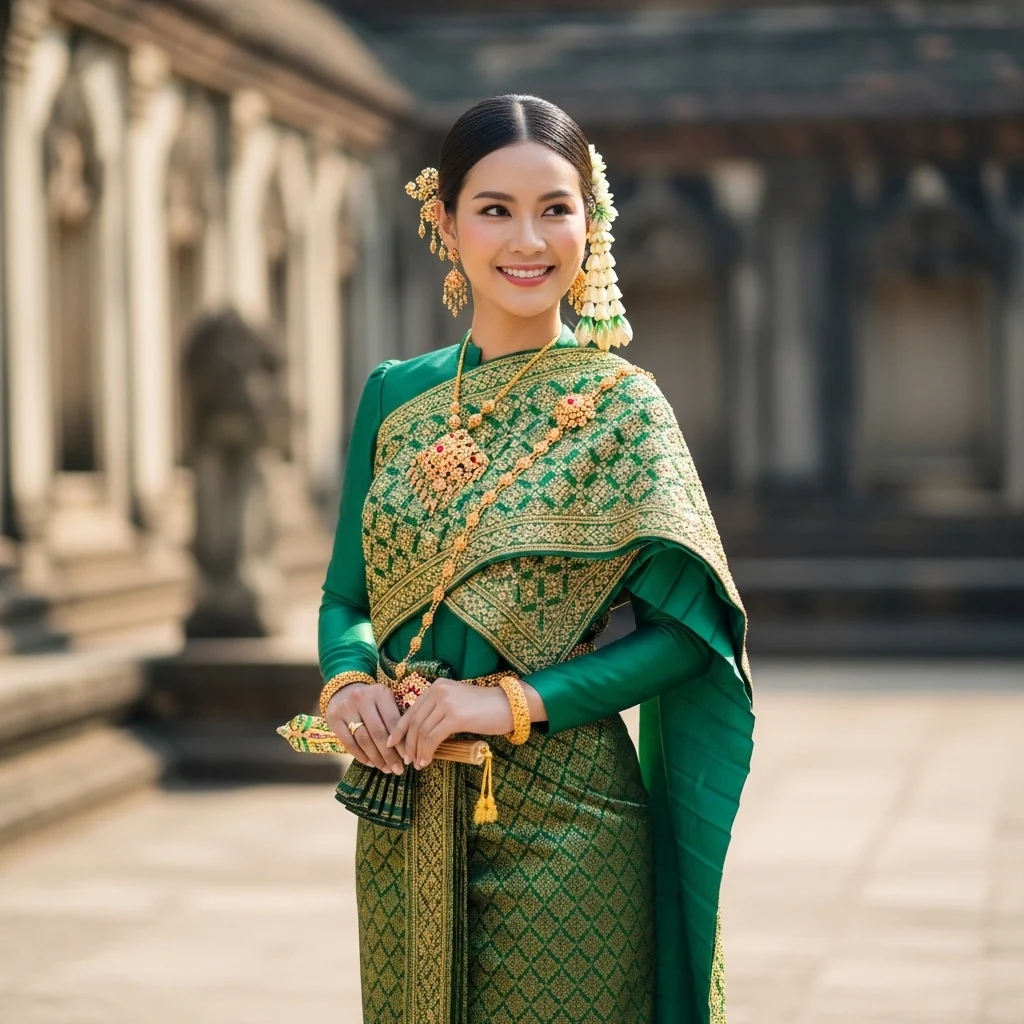 Captions for Traditional Outfits