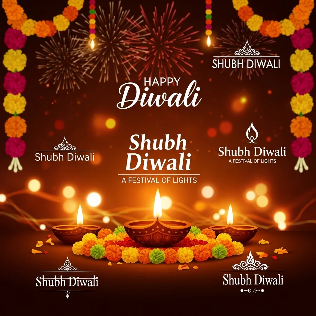 Classic Captions for Diwali